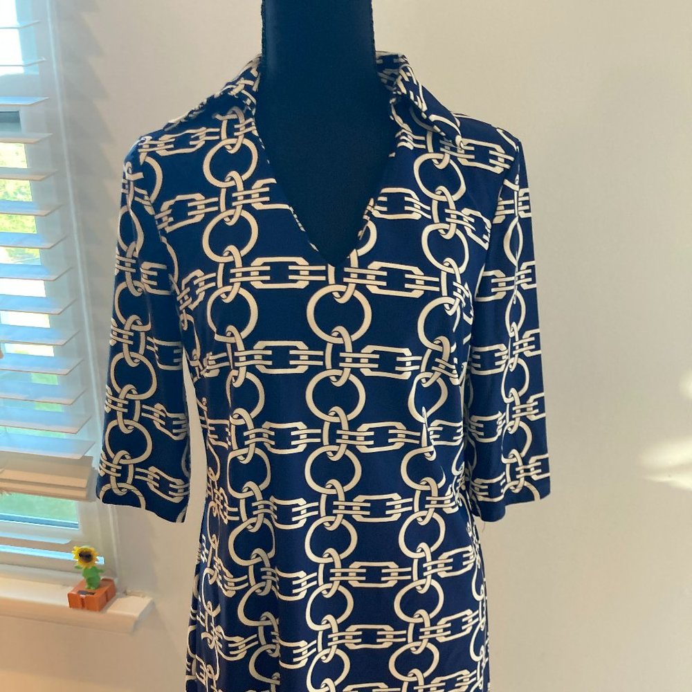 Aryeh Boutique Navy Dress Size S